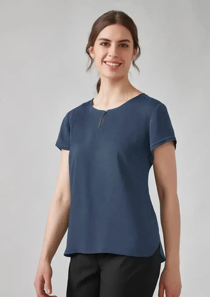 Biz Corporates Evelyn Short Sleeve Blouse RU569LS